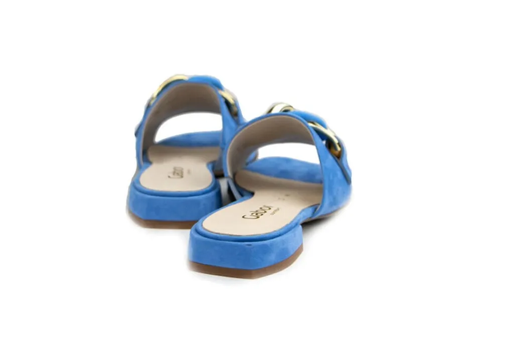 Slippers | Sandalen En Slippers^Gabor Slipper Ketting Arktis Suede