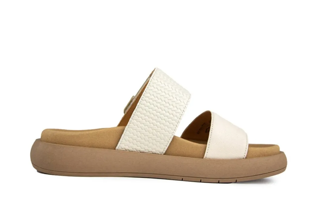 Slippers | Sandalen En Slippers^Gabor Slipper Nappa Nava Treccia Panna