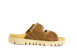 Slippers | Sandalen En Slippers^Gabor Slipper Walnut Suede