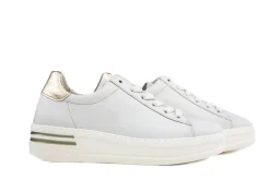 Sneakers^Gabor Sneaker Offwhite Platino