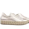 Sneakers^Gabor Sneaker Puder Metal Cervo Lurex