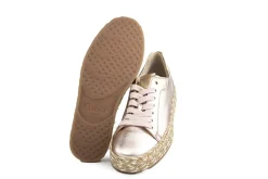 Sneakers^Gabor Sneaker Puder Metal Cervo Lurex