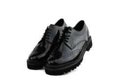 Veterschoenen^Gabor Veter Schwarz Nappalack