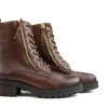 Veterboots En Bikerboots^Gabor Veterboot Rits Sattel Gold