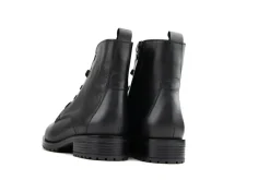 Veterboots En Bikerboots^Gabor Veterboot Schwarz Calf
