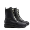 Veterboots En Bikerboots^Gabor Veterboot Schwarz Gold Levaredo Kroko