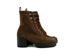 Veterboots En Bikerboots^Gabor Veterboots Cognac Dreamvelour