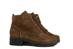 Veterboots En Bikerboots^Gabor Veterboots Whisky Suede