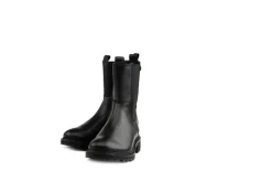 Veterboots En Bikerboots^GIGA Chelsea Boot Nero Crust