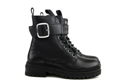 Veterboots En Bikerboots^GIGA Veterboot Gesp Tramonto Black