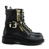 Veterboots En Bikerboots^GIGA Veterboot Gesp Tramonto Black