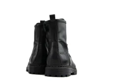 Veterboots En Bikerboots^GIGA Veterboot Liz Nero Crust