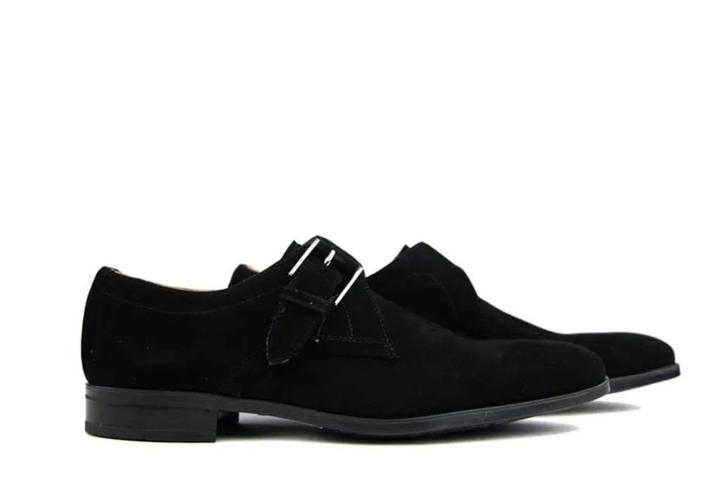 Gespschoenen | Nette Schoenen^Giorgio Gesp Amalfi Nero