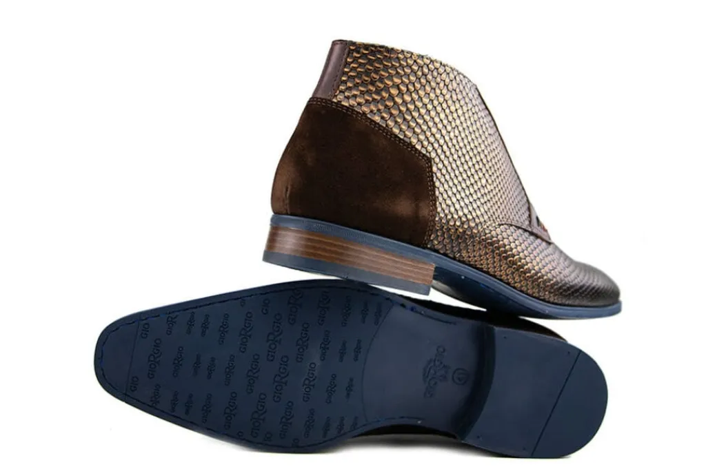 Hoge Veterschoenen | Nette Schoenen^Giorgio Hoge Veter Marasso Bronzo