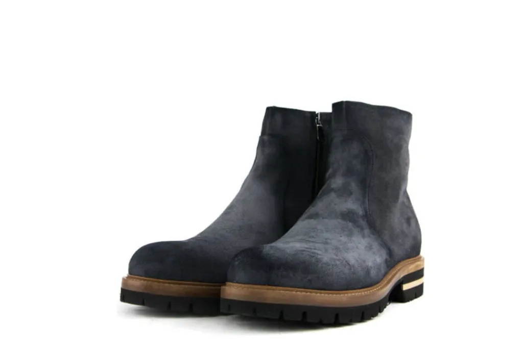 Sportief | Laarzen^Giorgio Laarzen Boy Gunmetal Blauw