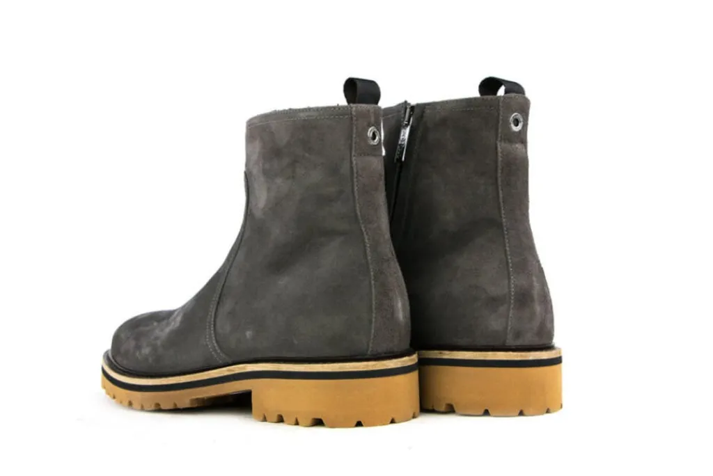 Sportief | Laarzen^Giorgio Laarzen Fox Lavagna Grijs Suede