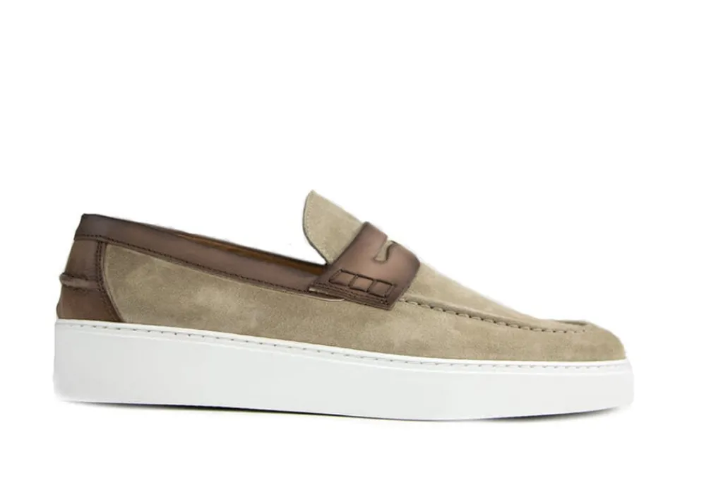 Loafers / Instappers^Giorgio Loafer Relax Antilope Bouvier