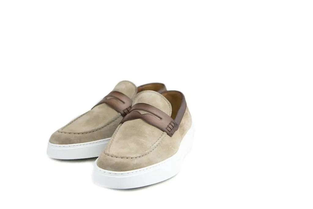 Loafers / Instappers^Giorgio Loafer Relax Antilope Bouvier