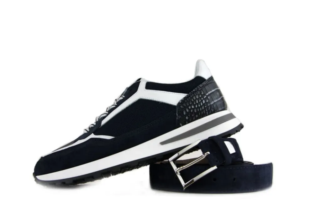 Riemen | Herenaccessoires^Giorgio Riem Relax Blue