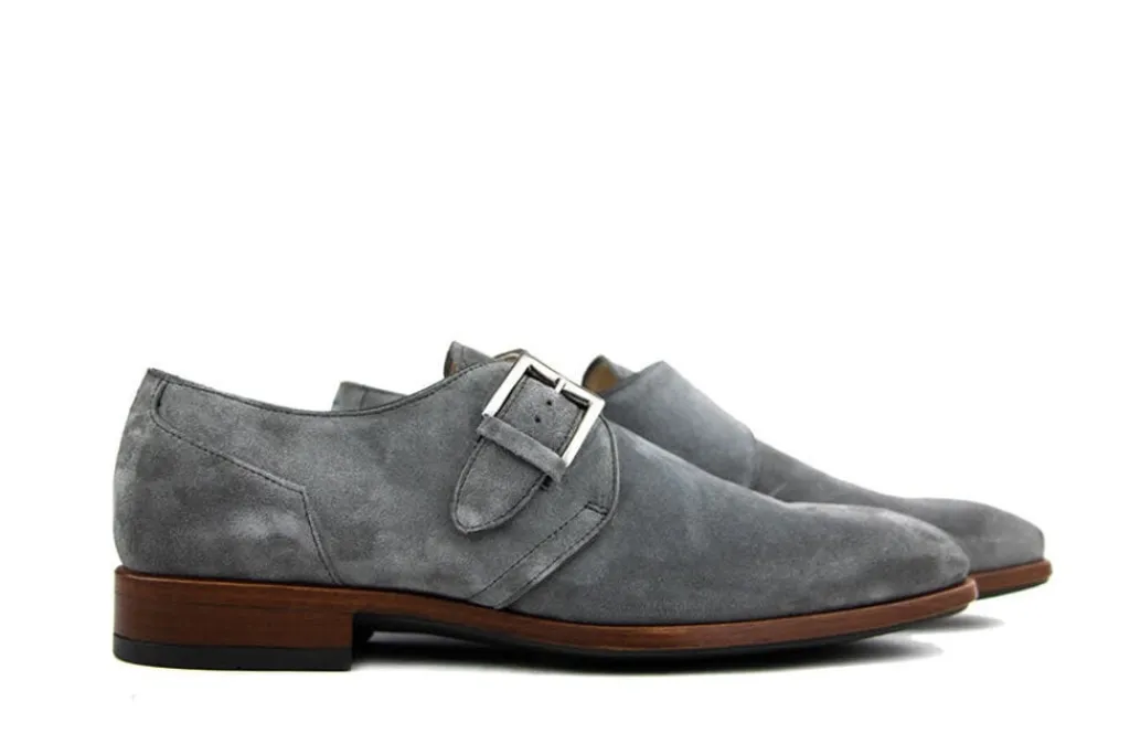 Gespschoenen | Nette Schoenen^Greve Gesp Ribolla Basalto Suede