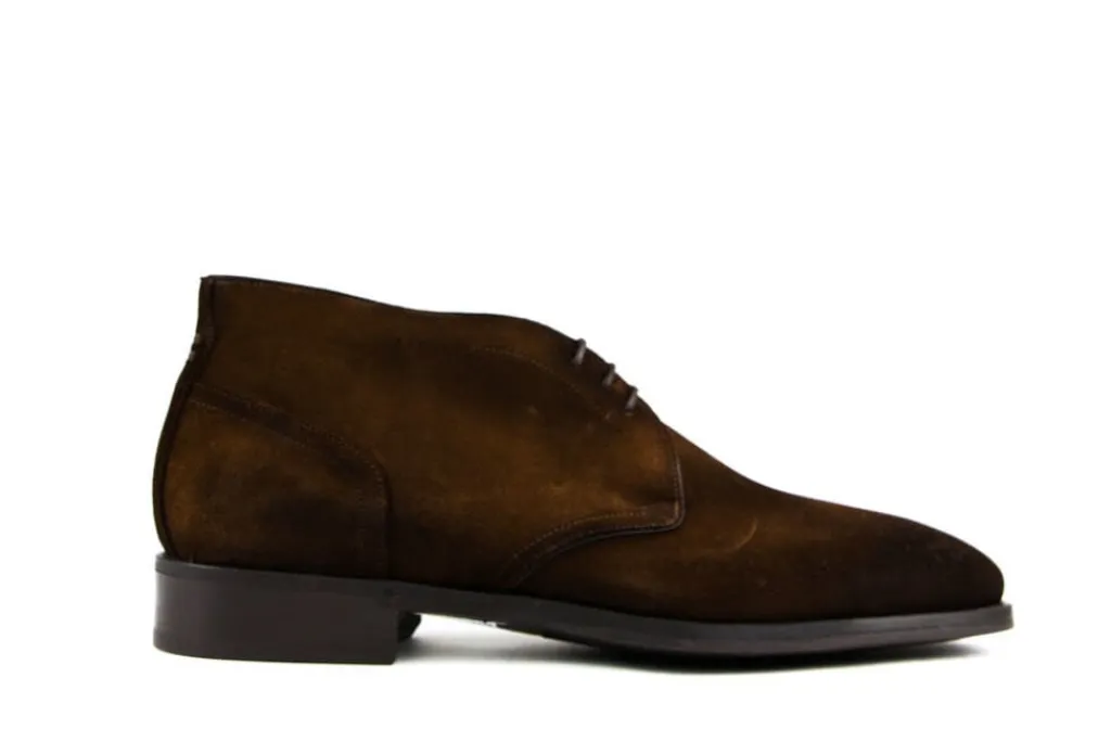Hoge Veterschoenen | Nette Schoenen^Greve Hoge Veterschoenen Cognac Utrecht Brulee Shade