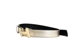Riemen | Damesaccessoires^HAN Riem Madeleine Goud Metallic