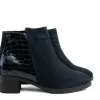 Wijdte G | Enkellaarzen^Hartjes Blues Boot Dunkelblau