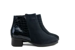 Wijdte G | Enkellaarzen^Hartjes Blues Boot Dunkelblau