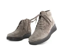 Wijdte H | Veterboots En Bikerboots^Hartjes Country Boot Muskat Velour