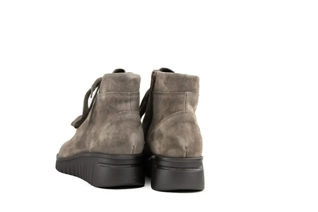 Wijdte H | Veterboots En Bikerboots^Hartjes Country Boot Muskat Velour