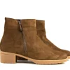 Wijdte H | Enkellaarzen^Hartjes Enkellaars Hip Boot Darkcognac