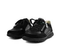 Sneakers | Wijdte K^Hartjes Rap Shoe Schwarz Velour Nappa
