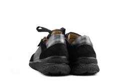 Sneakers | Wijdte K^Hartjes Rap Shoe Schwarz Velour Nappa