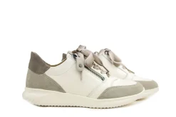 Sneakers | Wijdte G^Hartjes Sneaker Breeze Beige Velour Nappa