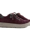 Sneakers | Wijdte H^Hartjes Sneaker Phil Aubergine Velour