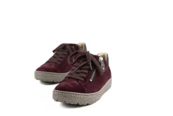 Sneakers | Wijdte H^Hartjes Sneaker Phil Aubergine Velour