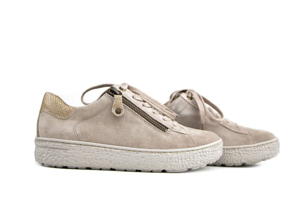 Sneakers | Wijdte H^Hartjes Sneaker Phil Birke Gold