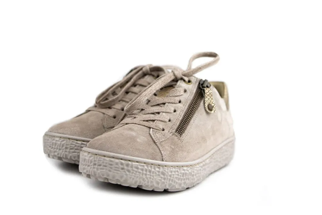 Sneakers | Wijdte H^Hartjes Sneaker Phil Birke Gold