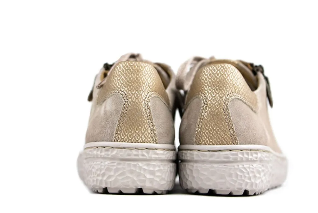 Sneakers | Wijdte H^Hartjes Sneaker Phil Birke Gold