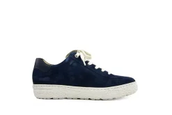 Sneakers | Wijdte H^Hartjes Sneaker Phil Dunkelblau Velour