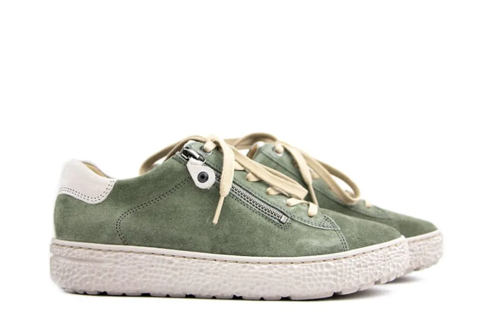 Sneakers | Wijdte H^Hartjes Sneaker Phil Khaki Taupe