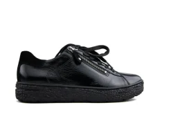 Sneakers | Wijdte H^Hartjes Sneaker Phil Schwarz Lack