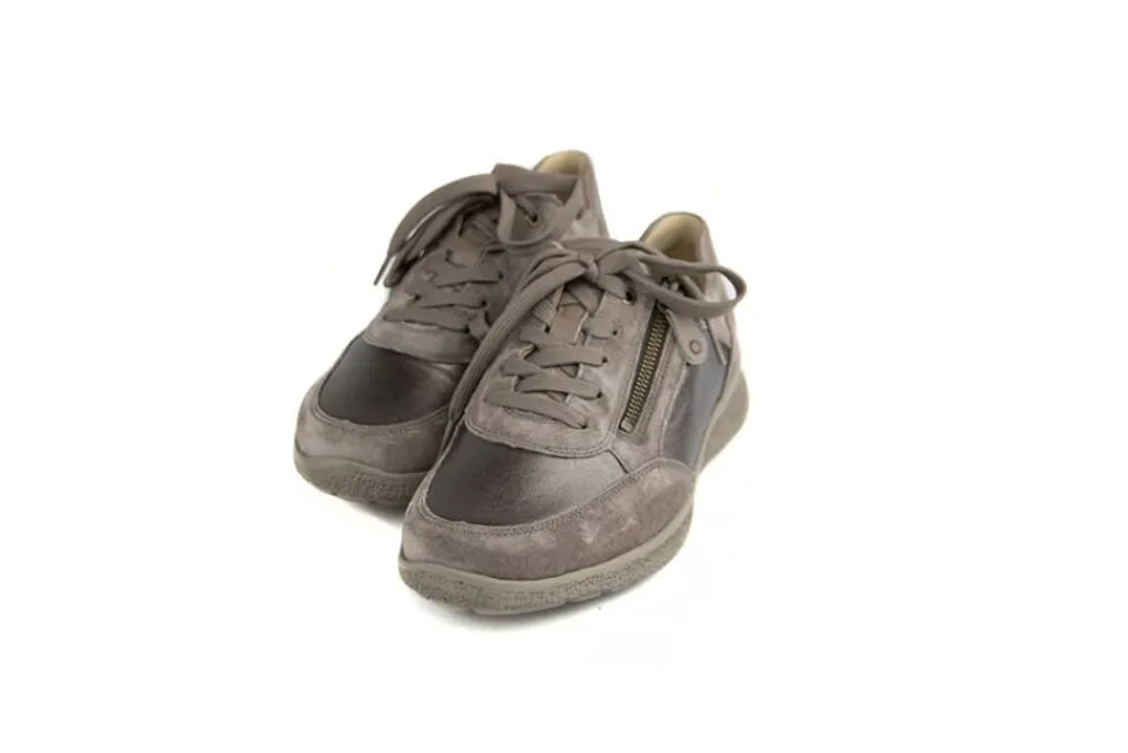 Sneakers | Wijdte K^Hartjes Sneaker Rap Muskat Haselnuss Velour K