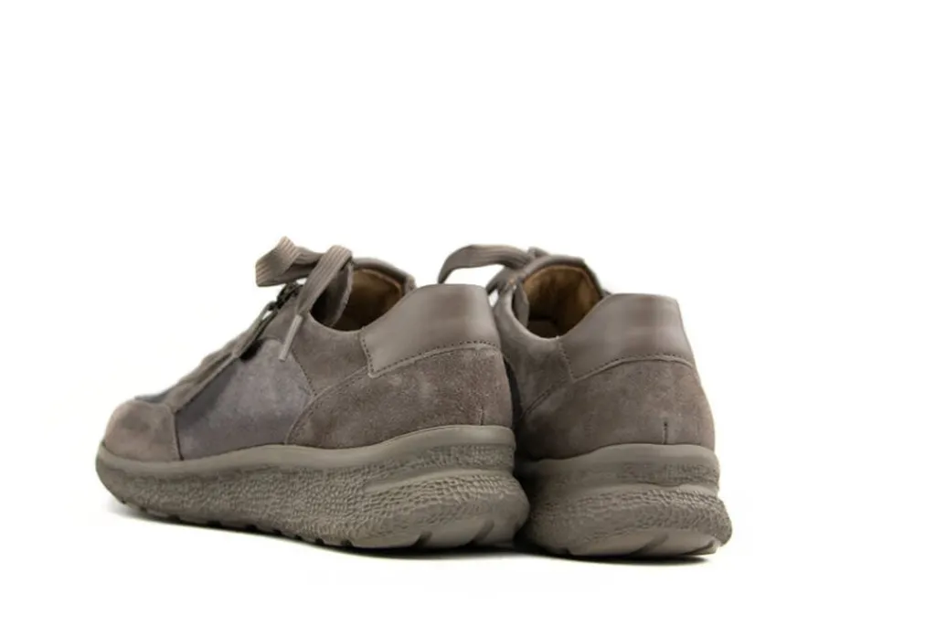 Sneakers | Wijdte K^Hartjes Sneaker Rap Muskat Haselnuss Velour K