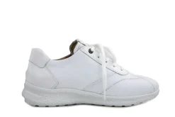 Sneakers | Wijdte K^Hartjes Sneaker Rap Weiss Nappa Lack