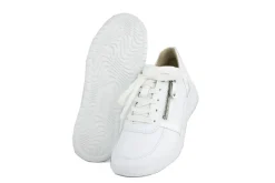 Wijdte G | Sneakers^Hartjes Sneaker Wave Shoe White Nappa Lack