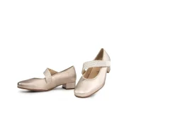 Bandschoenen^Hassia Bandschoen Lightbronze Perlato