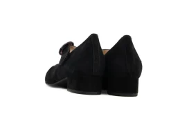 Pumps | Wijdte K^Hassia Bandschoen Schwarz Suede