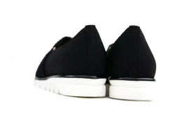 Loafers | Wijdte G^Hassia Loafer Hexagon Stretch Schwarz