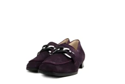 Pumps | Wijdte H^Hassia Loafer Ketting Plum Suede